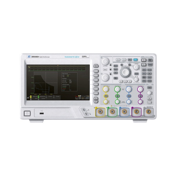 ZLG ZDS3024C 电源测试定制版示波器