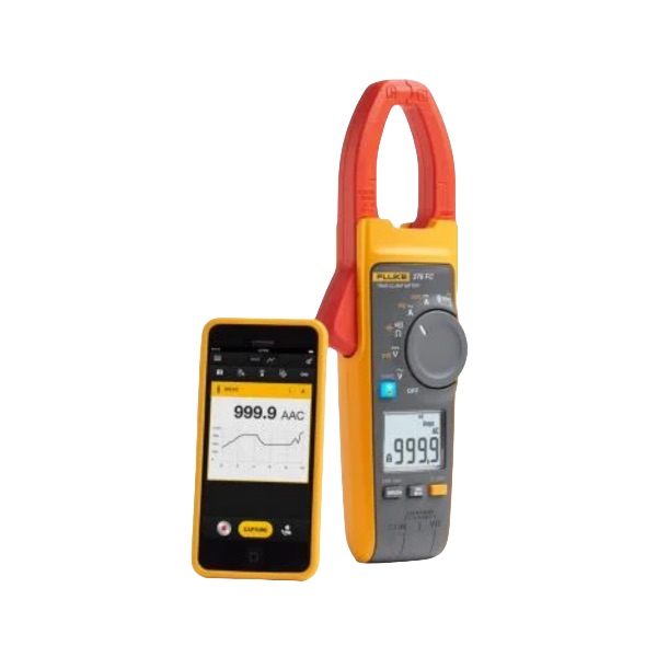采用 iFlex® 的 Fluke 376 FC 真均方根交流/直流钳形表