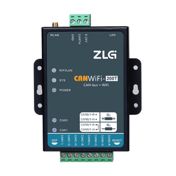 ZLG CANWIFI-200T 高性能WiFi转CAN模块