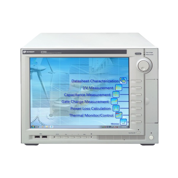 Keysight 用于电路设计的 B1506A 功率器件分析仪/曲线追踪仪